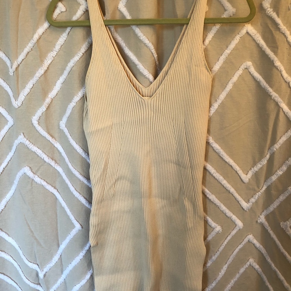 A Babaton from Aritzia fine knit tank sweater